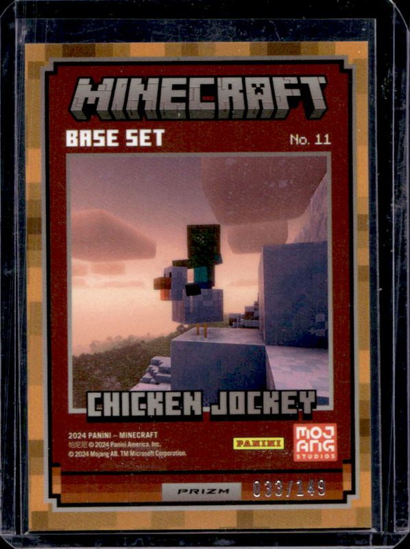 2025 Minecraft 15th Anniversary #11 Optichrome Iron /149