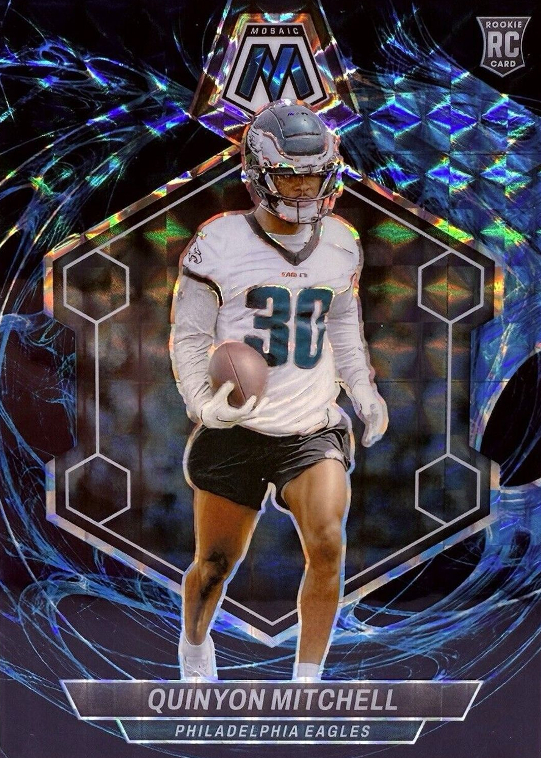 Quinyon Mitchell 2024 Mosaic #322 Genesis /(SSP) Price Guide