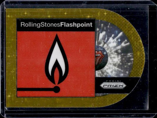 2025 Prizm Rolling Stones #36 Albums Die-Cut - Gold /10