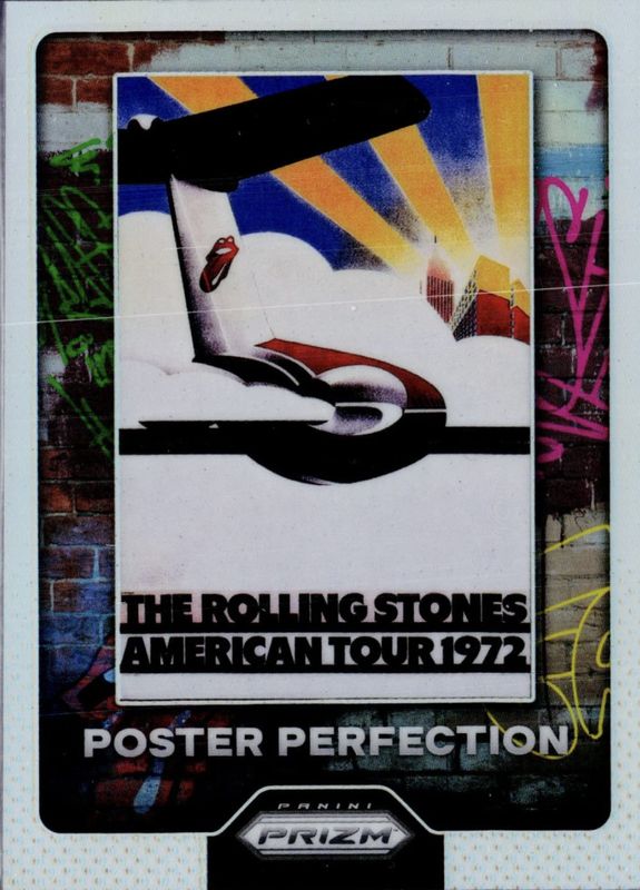 2025 Prizm Rolling Stones #3 Poster Perfection - Silver