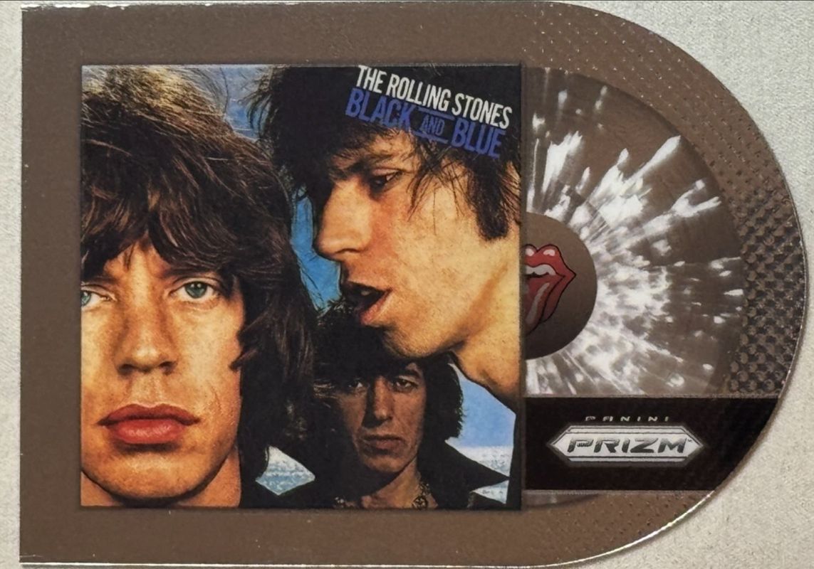 2025 Prizm Rolling Stones #15 Albums Die-Cut