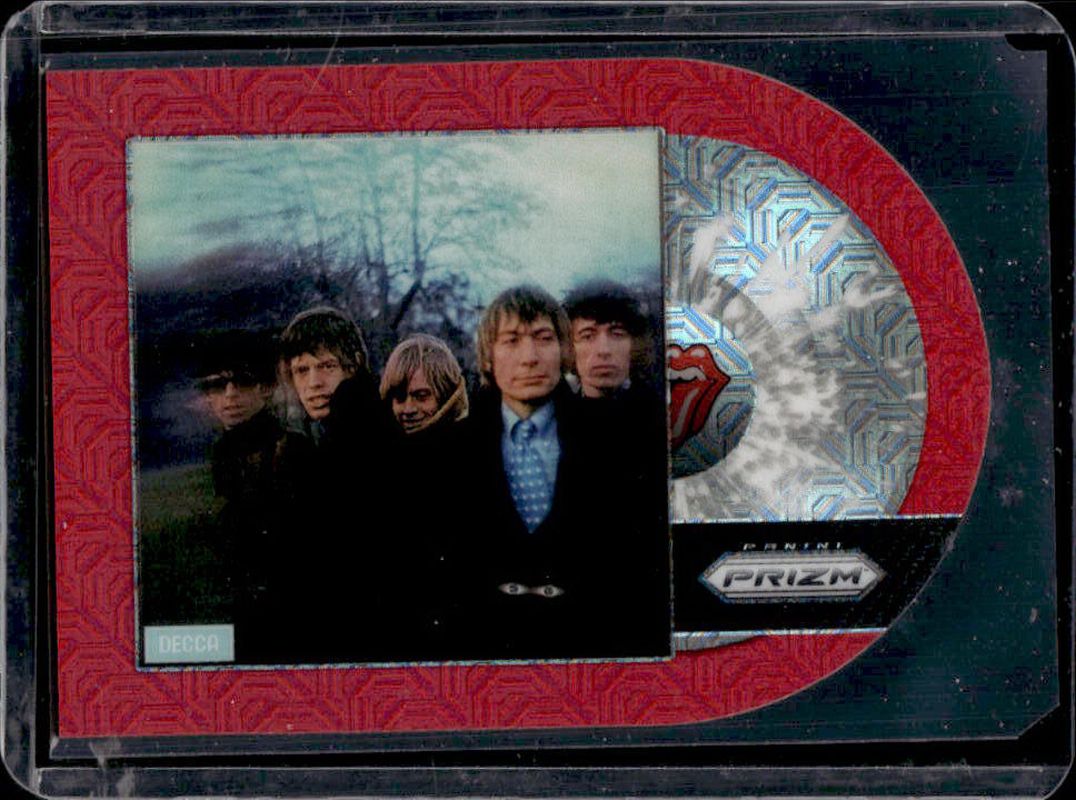 2025 Prizm Rolling Stones #7 Albums Die-Cut - Red Mojo /99