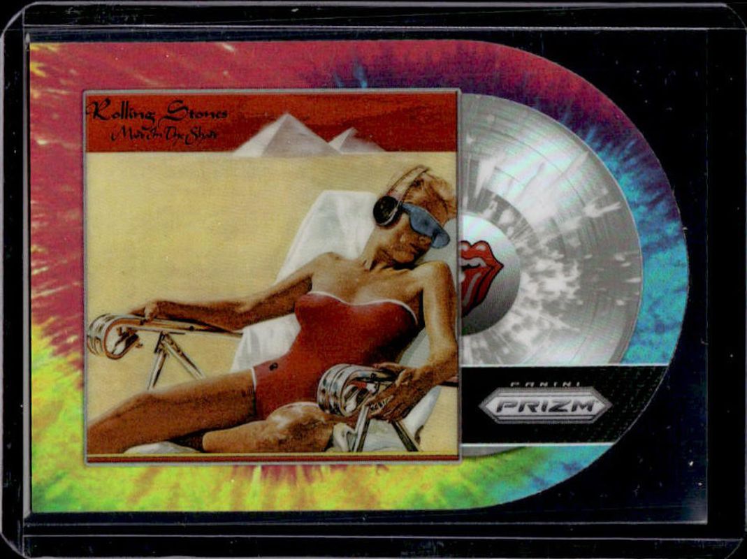 2025 Prizm Rolling Stones #27 Albums Die-Cut - Tie-Dye /49