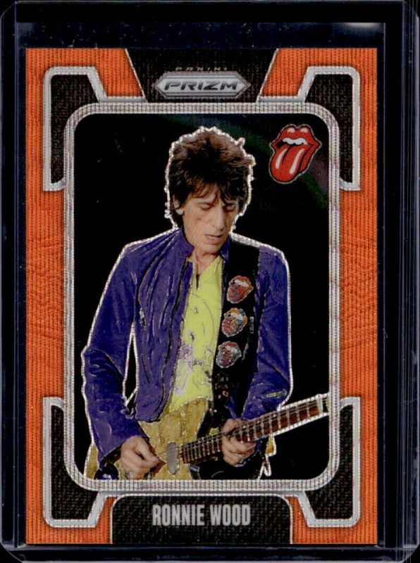 2025 Prizm Rolling Stones #14 Orange Wave /259
