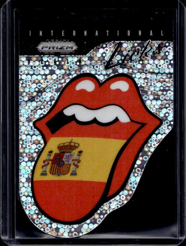 2025 Prizm Rolling Stones #11 International Licks Die-Cut - Disco /149