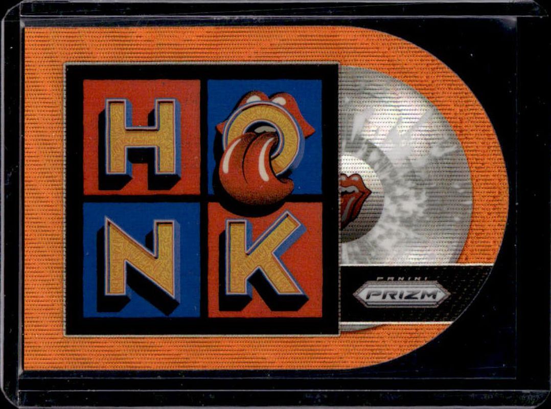 2025 Prizm Rolling Stones #33 Albums Die-Cut - Orange Wave /199