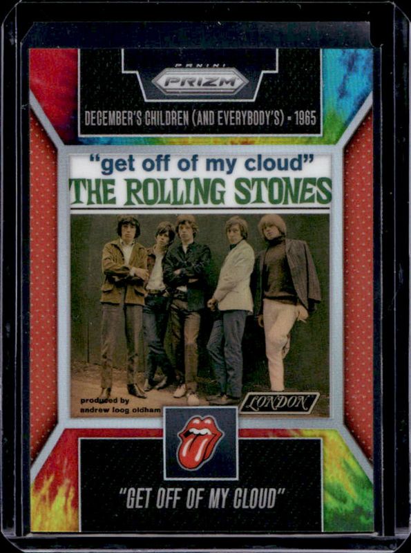 2025 Prizm Rolling Stones #8 Singles Artwork - Tie-Dye /49