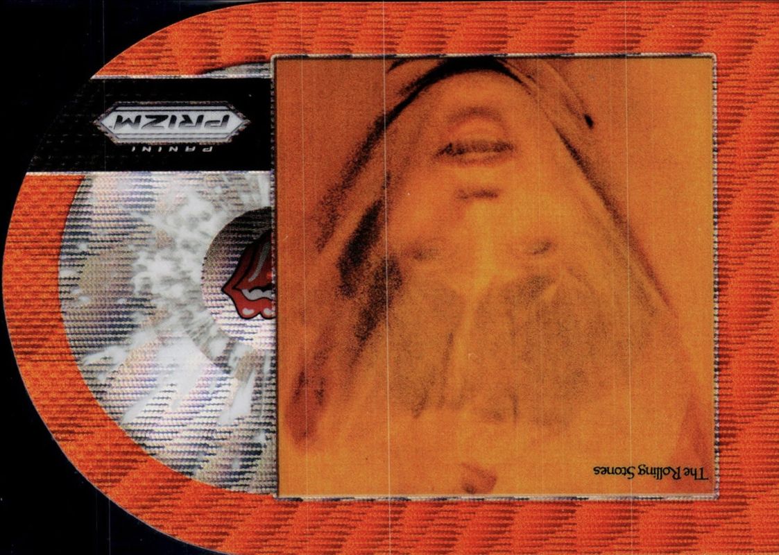 2025 Prizm Rolling Stones #13 Albums Die-Cut - Orange Wave /199