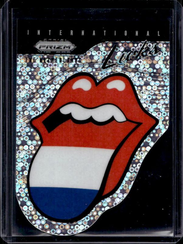 2025 Prizm Rolling Stones #20 International Licks Die-Cut - Disco /149