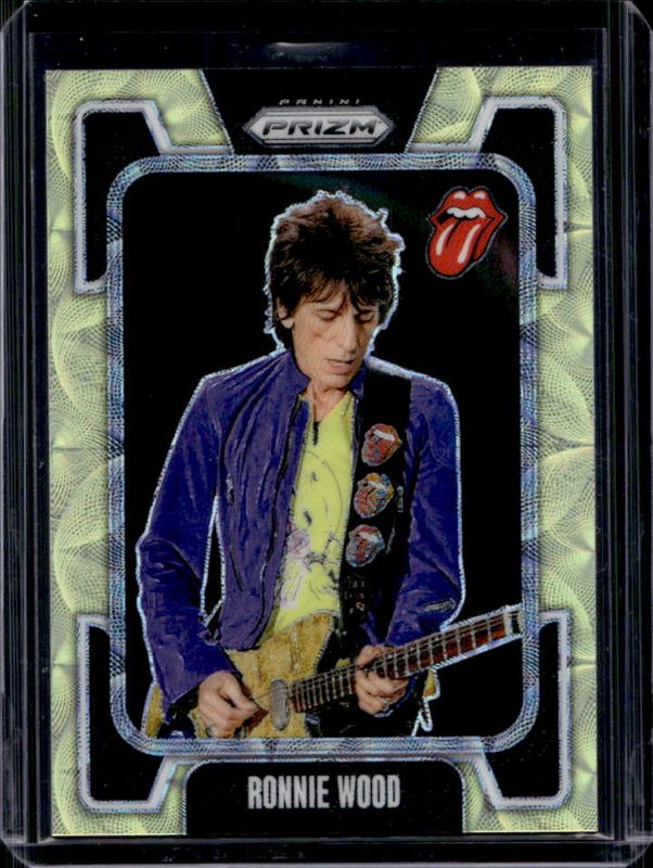2025 Prizm Rolling Stones #14 Yellow Scope /199