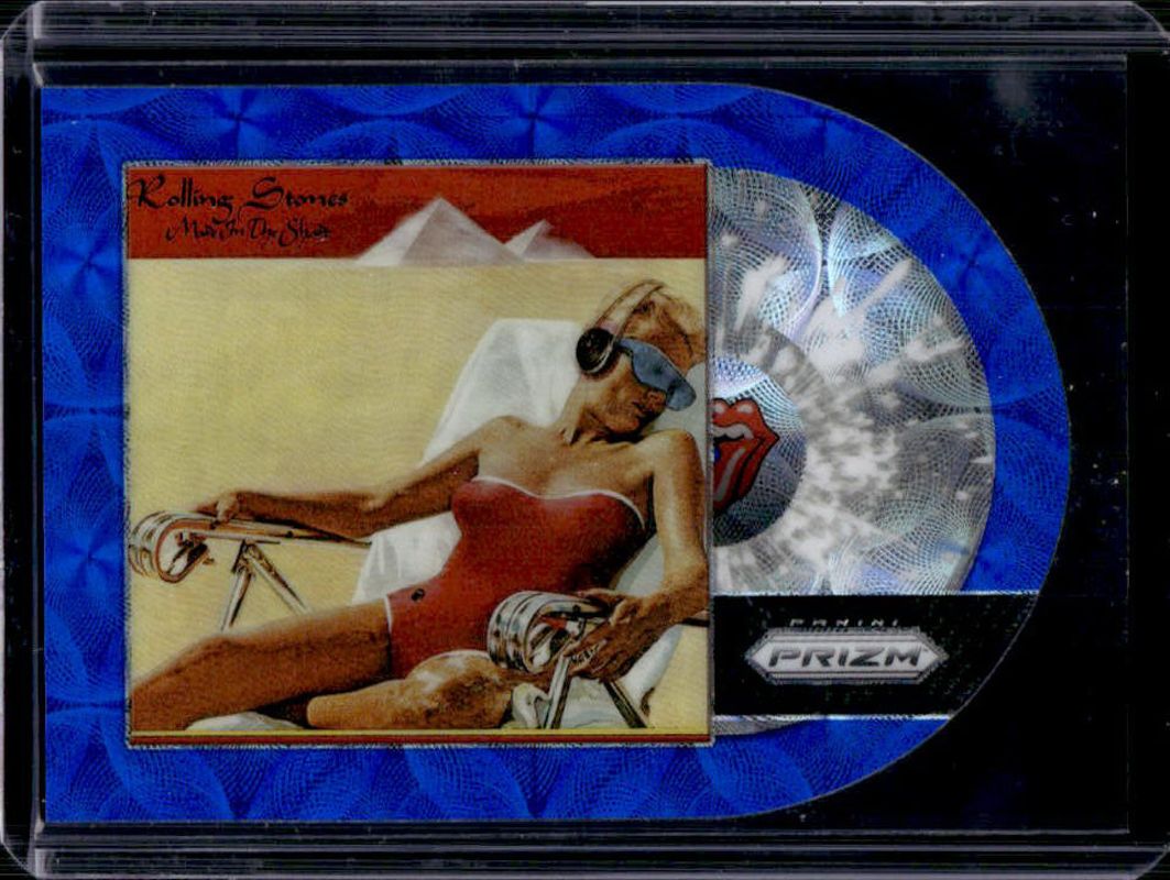 2025 Prizm Rolling Stones #27 Albums Die-Cut - Blue Scope /75