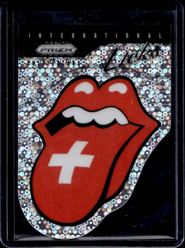 2025 Prizm Rolling Stones #18 International Licks Die-Cut - Disco /149