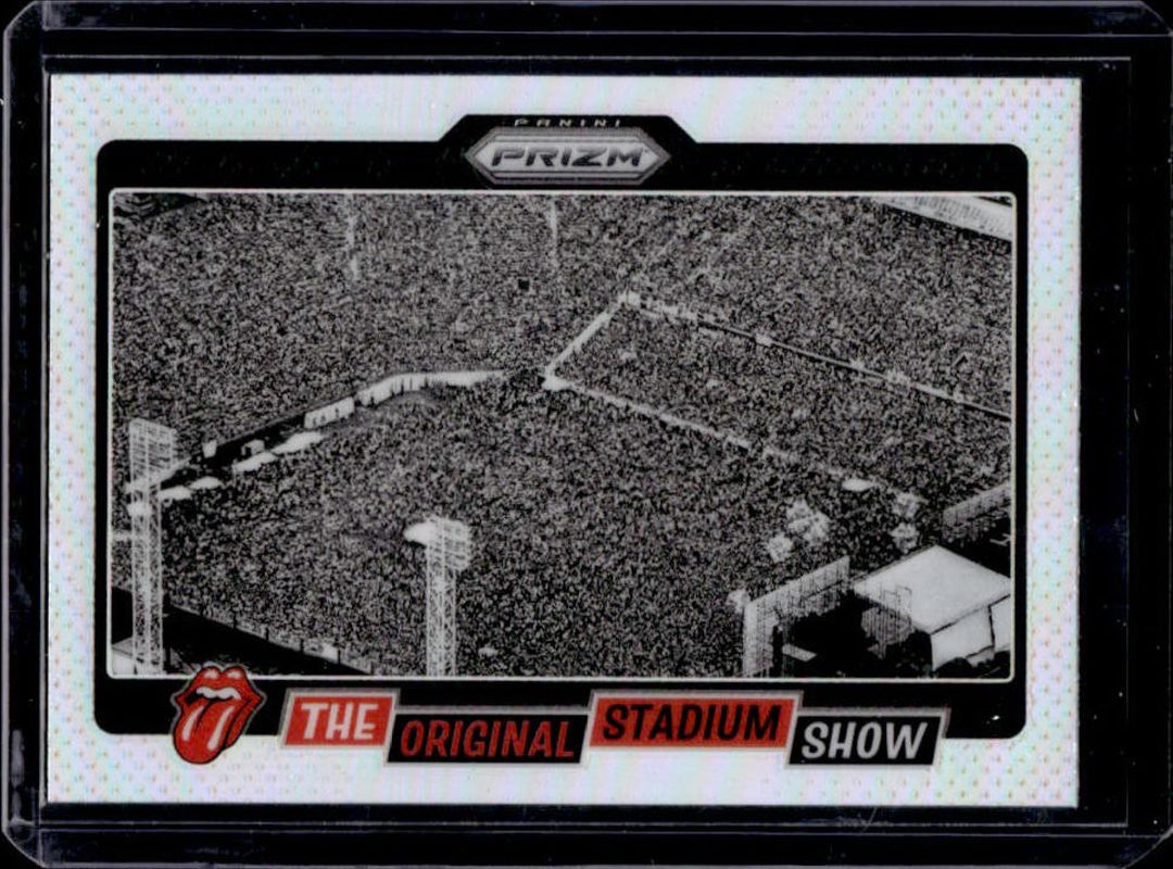2025 Prizm Rolling Stones #7 The Original Stadium Show - Silver
