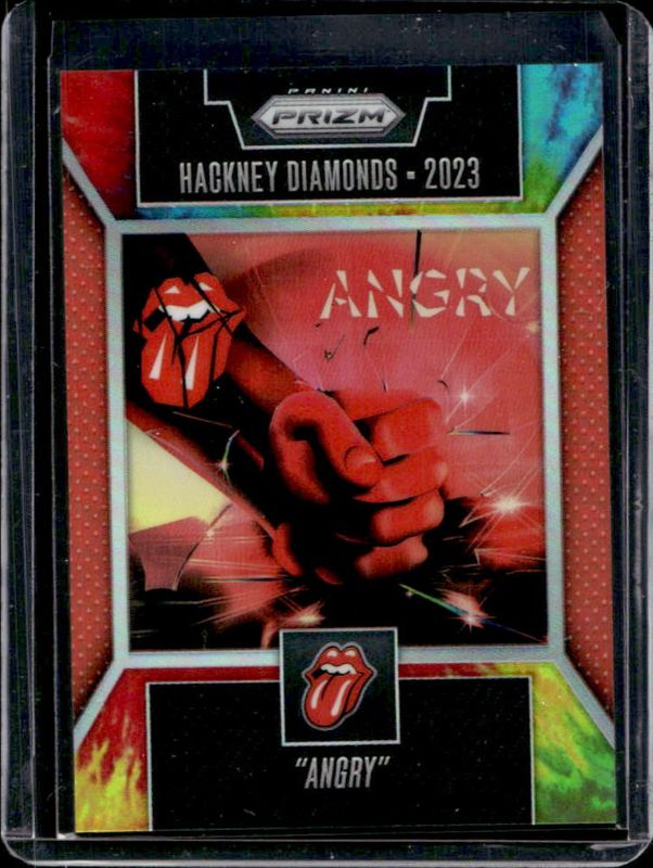 2025 Prizm Rolling Stones #40 Singles Artwork - Tie-Dye /49