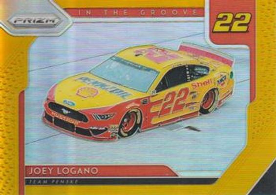2019 Prizm NASCAR #ITG-6 In the Groove Gold /10