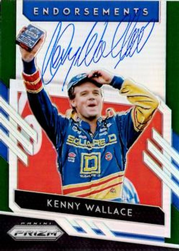 2019 Prizm NASCAR #E-KW Endorsements Green /99