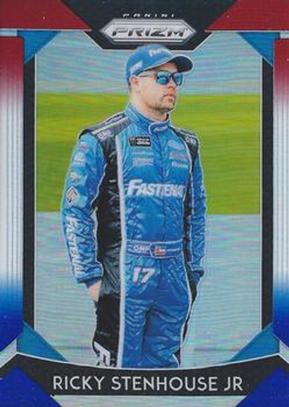2019 Prizm NASCAR #14 Red White Blue