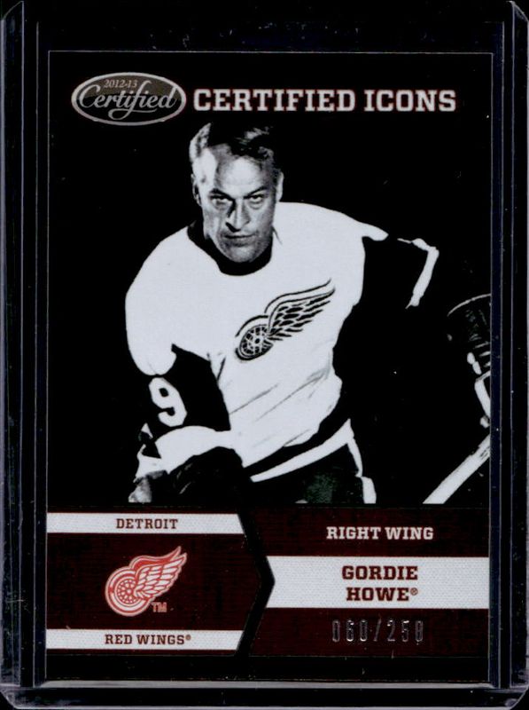 2012 Certified #I-1 Icons /250