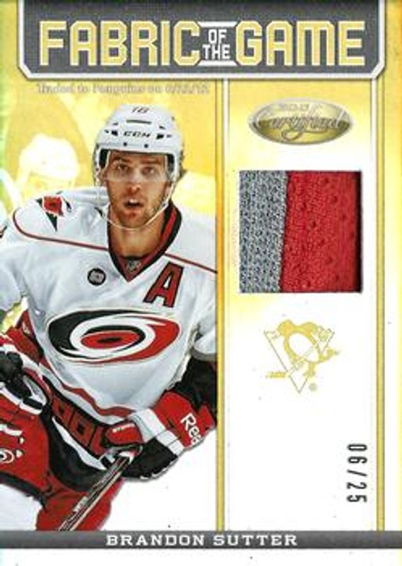 2012 Certified #FOG-BSU Fabric of the Game Mirror Gold Prime /25