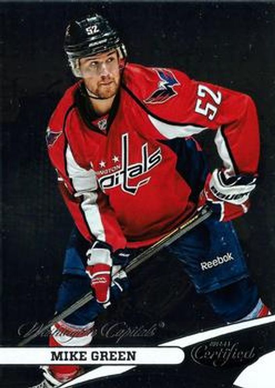 Mike Green 2012 Certified #52 Base /999 RAW