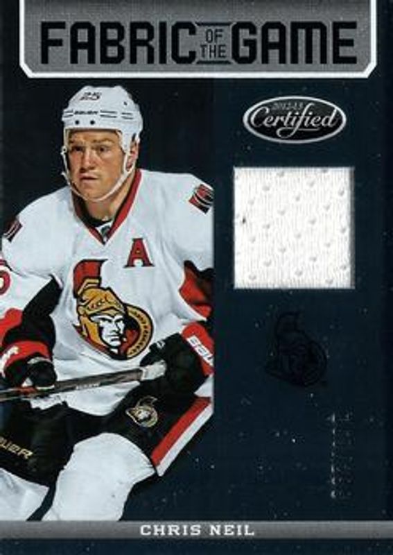 2012 Certified #FOG-CNE Fabric of the Game /299