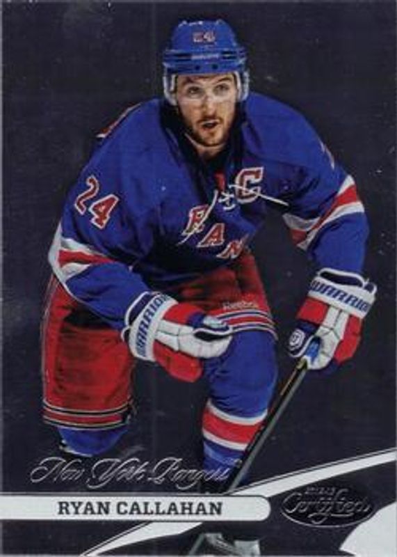 Ryan Callahan 2012 Certified #24 Base /999 RAW