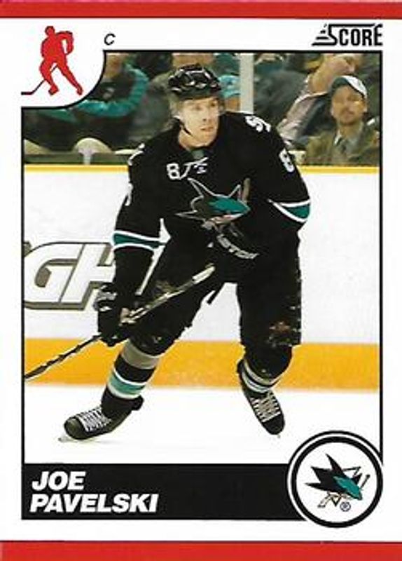 Joe Pavelski 2010 Score #397 Base RAW