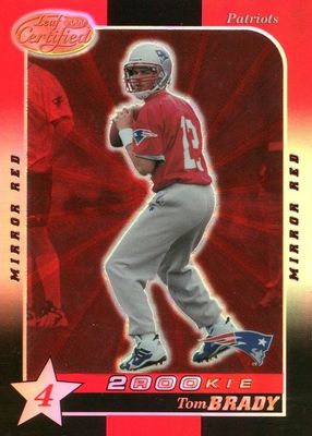 2000 Leaf Certified #207 4 Star - Mirror Red