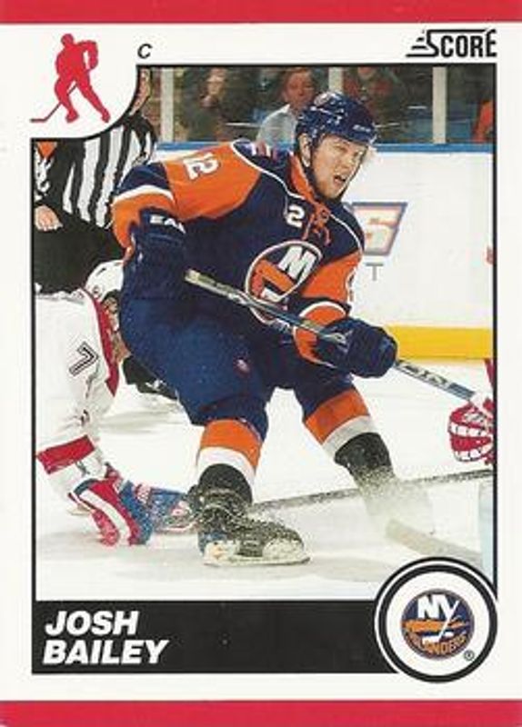 Josh Bailey 2010 Score #310 Base RAW