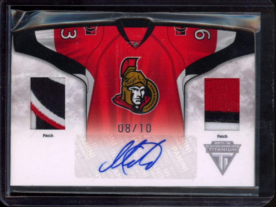 2011 Titanium #23 Home Sweater Patch Autographs /10