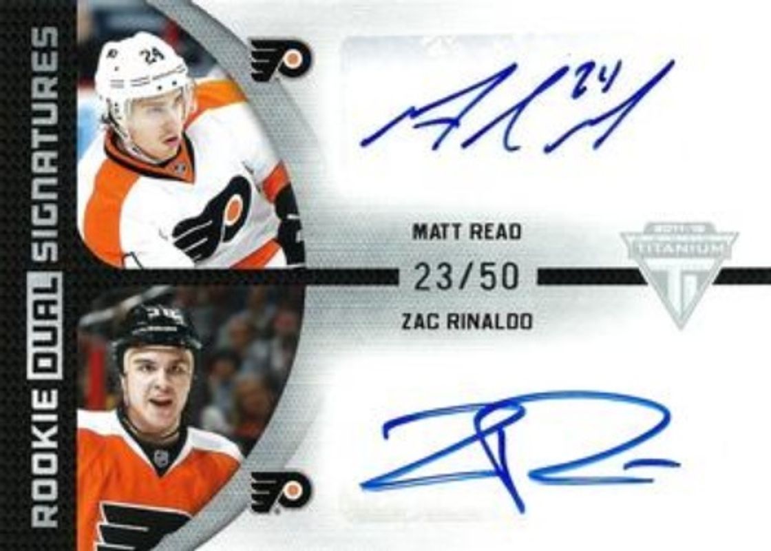 2011 Titanium #4 Rookie Dual Signatures /50