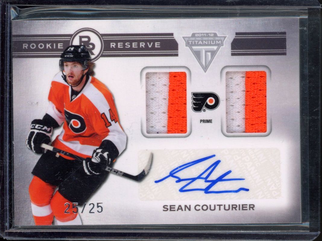 2011 Titanium #2 Rookie Reserve Dual Memorabilia Autographs Prime /25