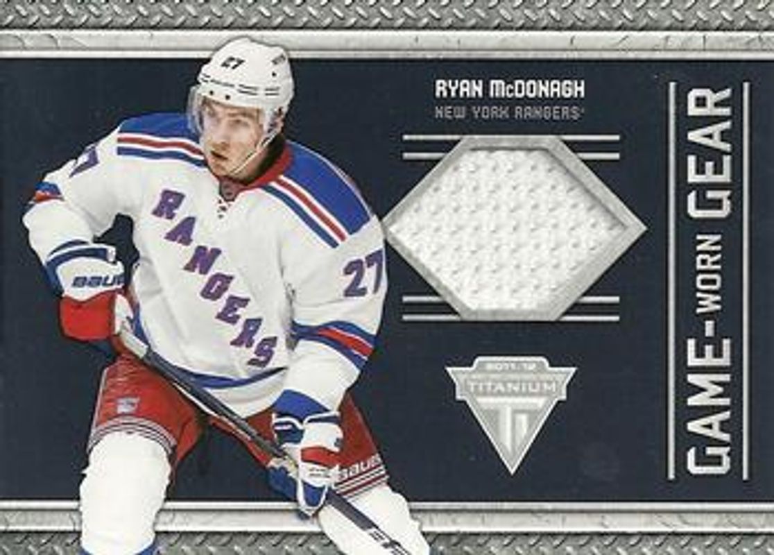 2011 Titanium #100 Game Worn Gear