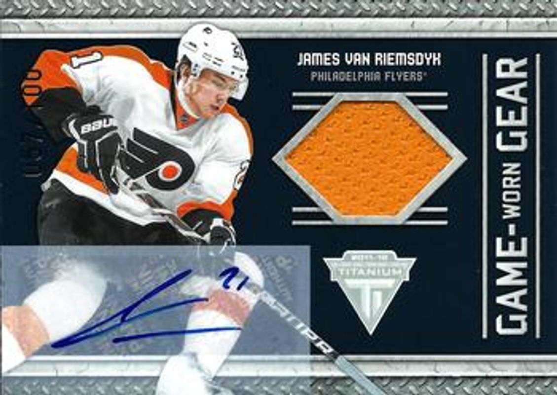 2011 Titanium #75 Game Worn Gear Autographs /50