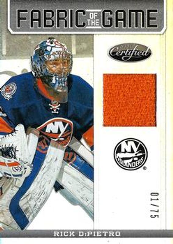 2012 Certified #FOG-RDP Fabric of the Game - Mirror Hot Box /75