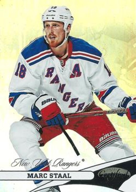 Marc Staal 2012 Certified #18 Mirror Hot Box /75 RAW
