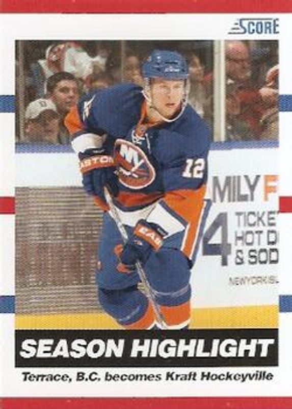 Josh Bailey 2010 Score #5 Base RAW