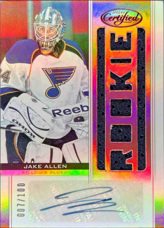 2012 Certified #185 Mirror Red /100