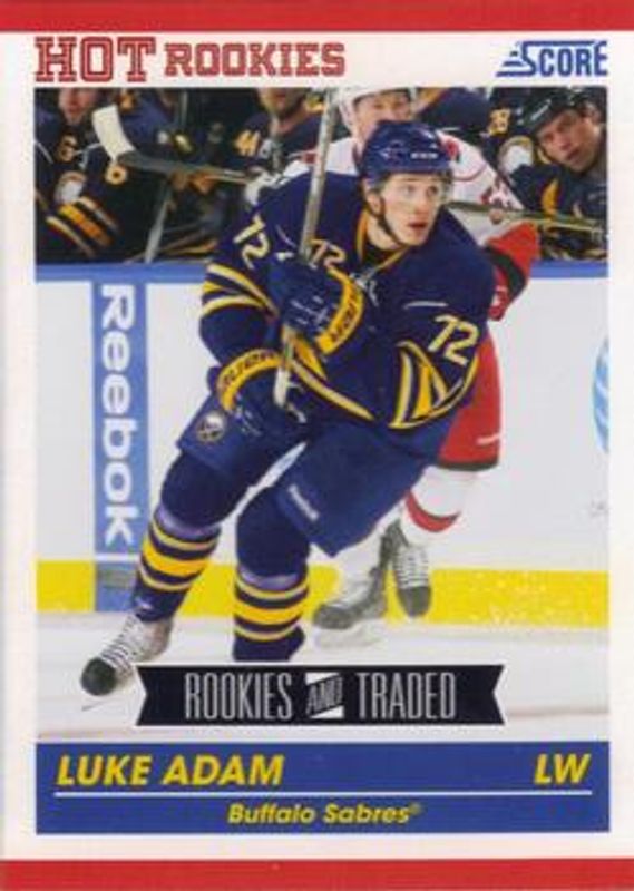 Luke Adam 2010 Score #605 Base Rookie RAW