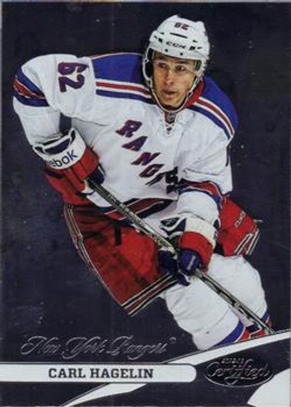 Carl Hagelin 2012 Certified #62 Base /999 RAW