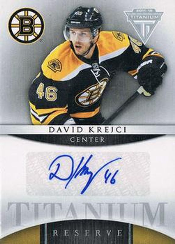 2011 Titanium #21 Reserve Autographs