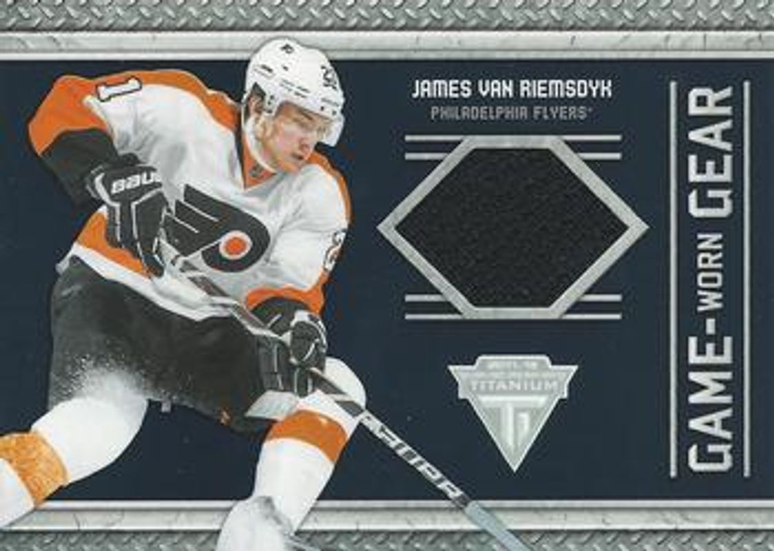 2011 Titanium #75 Game Worn Gear