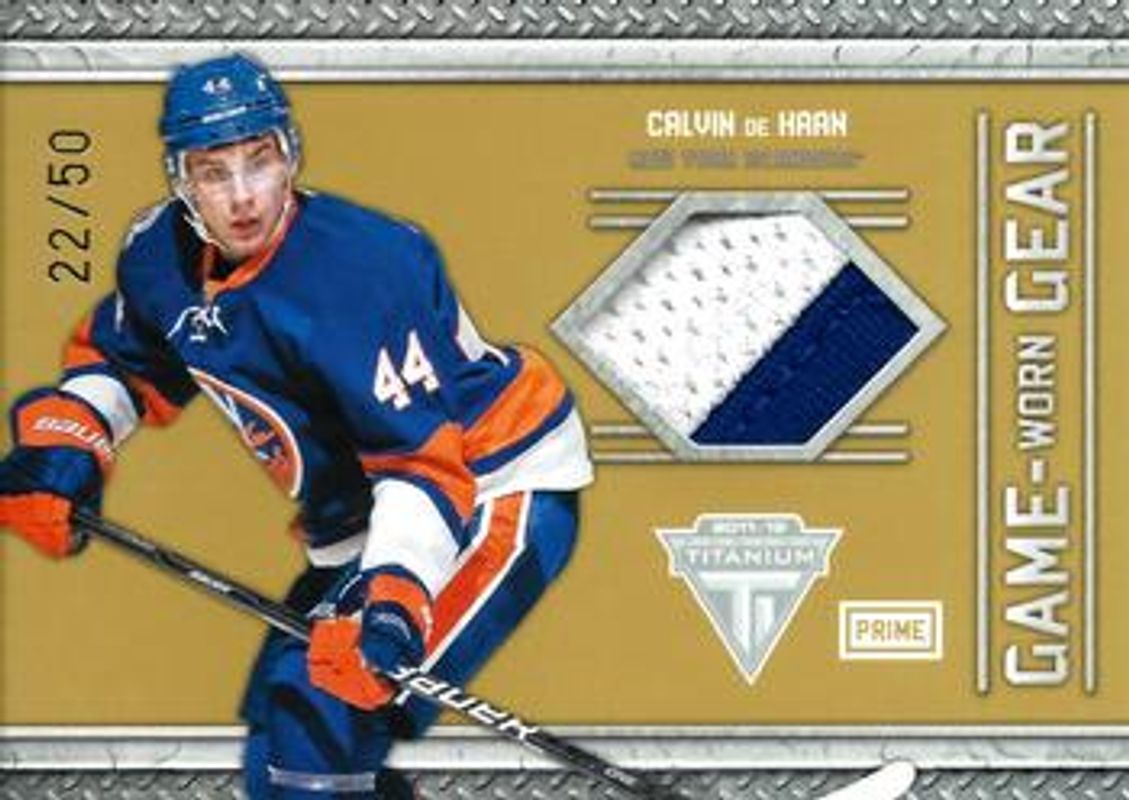 2011 Titanium #22 Game Worn Gear Prime /50