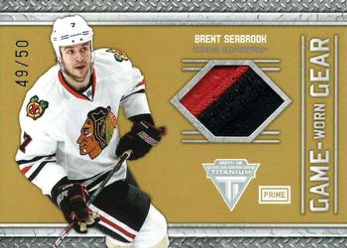 2011 Titanium #83 Game Worn Gear Prime /50