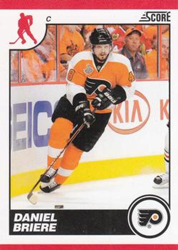 Daniel Briere 2010 Score #357 Base RAW