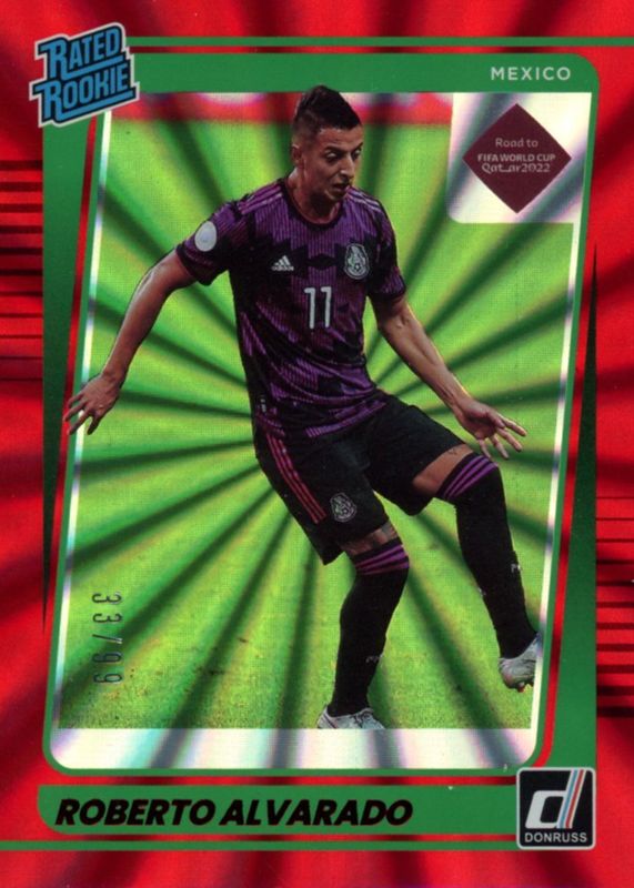 2021 Donruss #195 Holo Red Laser /99