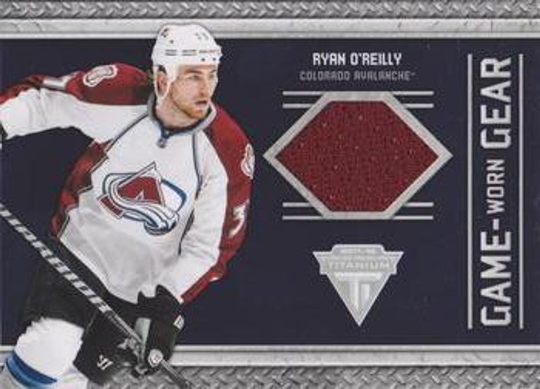 Ryan O'Reilly 2011 Titanium #21 Game Worn Gear RAW