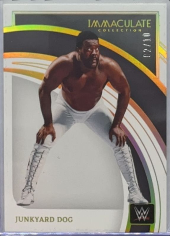 2022 Immaculate WWE #5 Gold /10