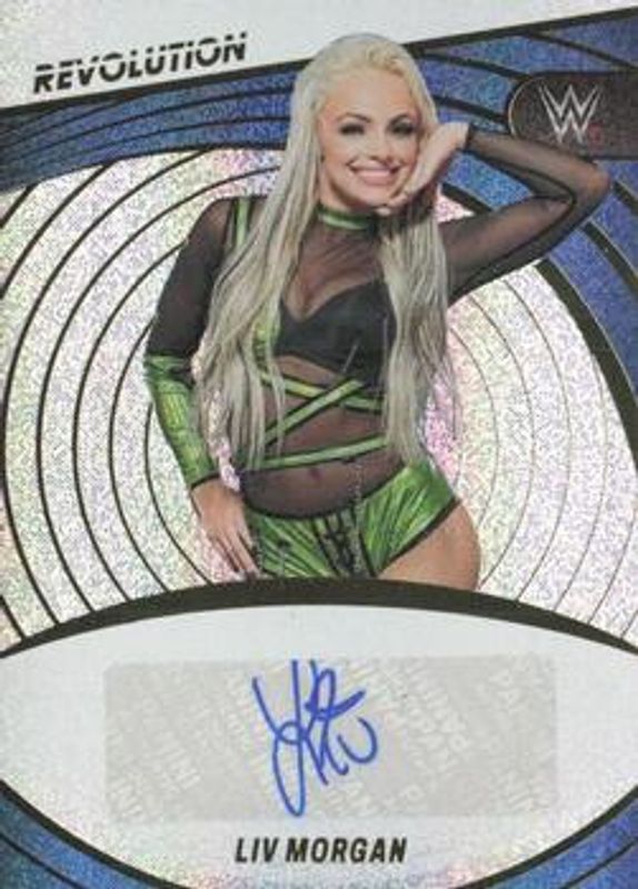 Liv Morgan 2023 Revolution WWE #AG-LVM Autographs RAW