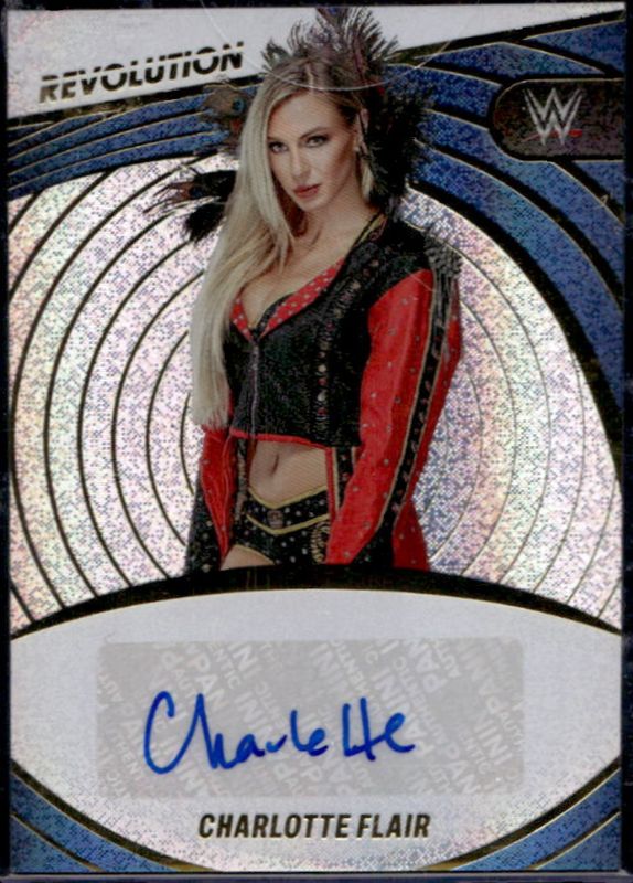 Charlotte Flair 2023 Revolution WWE #AG-CHF Autographs RAW